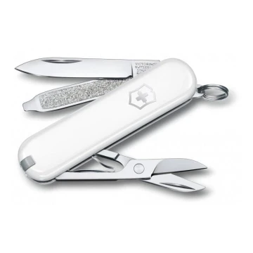 Victorinox - Daugiafunkcis kišeninis peilis 5,8 cm/7 funkcijų baltas