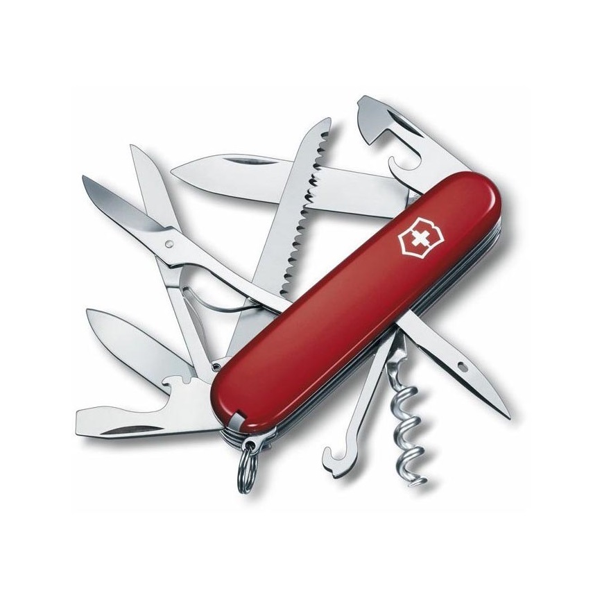 Victorinox - Daugiafunkcis kišeninis peilis 9,1 cm/15 funkcijų raudonas