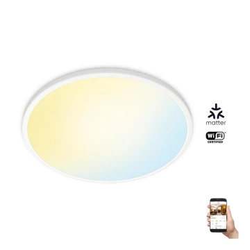 WiZ - LED Reguliuojamas lubinis šviestuvas SUPERSLIM LED/32W/230V 2700-6500K Wi-Fi baltas