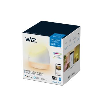 WiZ - LED RGBW Reguliuojama stalinė lempa SQUIRE LED/9W/230V 2200-6500K Wi-Fi