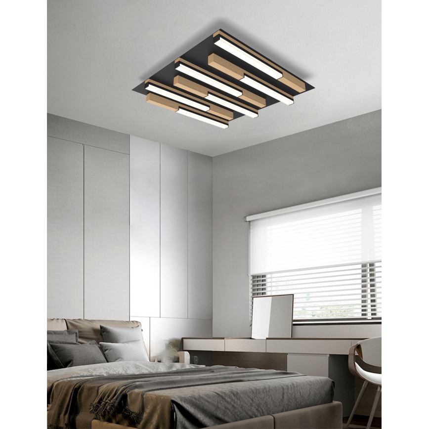 Wofi 9031-606 - LED Pritemdomas lubinis šviestuvas PALERMO LED/26W/230V kaučiukas