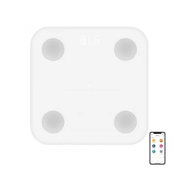 Xiaomi - Išmaniosios asmeninės svarstyklės Bluetooth 4xAAA