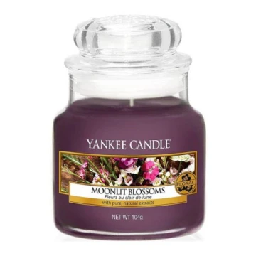 Yankee Candle - Kvapi žvakė MOONLIT BLOSSOMS mažas 104g 20-30 valandos