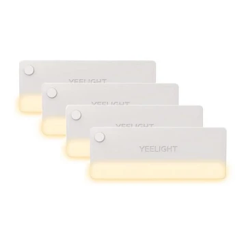 Yeelight - KOMPLEKTAS 4x LED Baldų apšvietimas su jutikliu LED/0,15W/5V 2700K