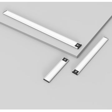 Yeelight - LED Pritemdomas įkraunamas baldų apšvietimas su jutikliu LED/2,3W/1500 mAh 4000K 40 cm sidabras