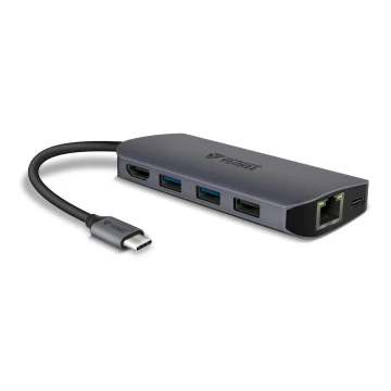 Yenkee – kelių prievadų adapteris 8in1 USB-C