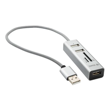 Yenkee – USB skirstytuvas 2.0 ir kortelių skaitytuvas