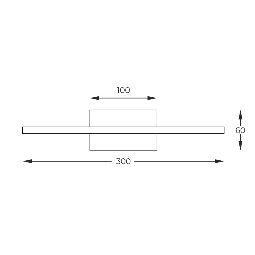 Zuma Line - LED paveiklo šviestuvas LED/7W/230V 30 cm auksas