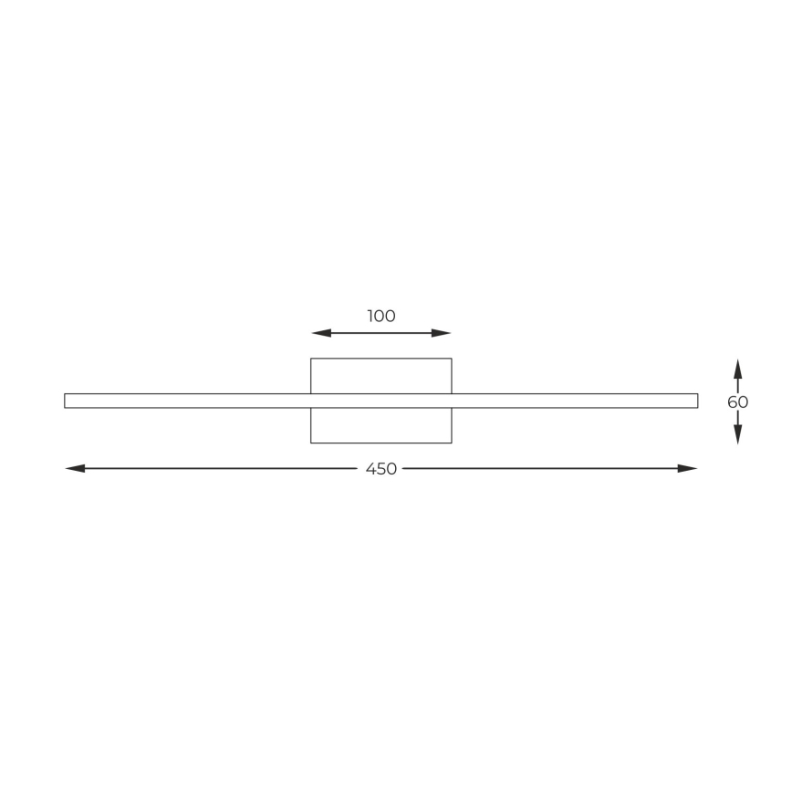 Zuma Line - LED paveiklo šviestuvas LED/10W/230V 45 cm auksas